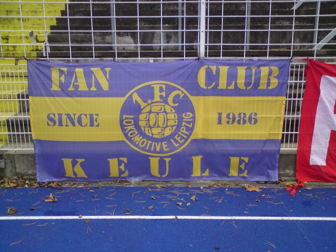 Zaunfahne für Fanclub Keule