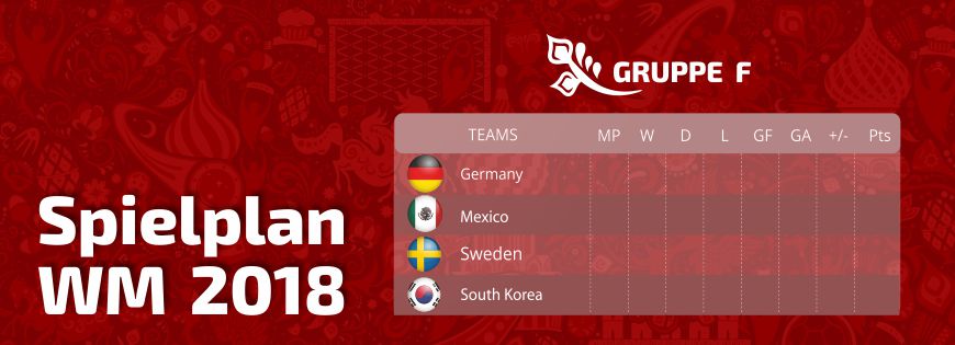 Spielplan WM 2018